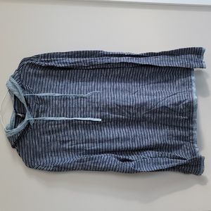 Express hooded long sleeve top